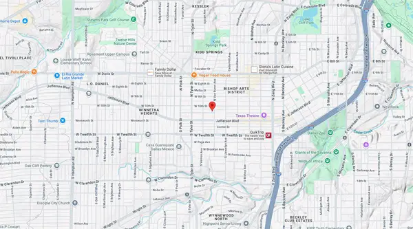 Sunset Location Map